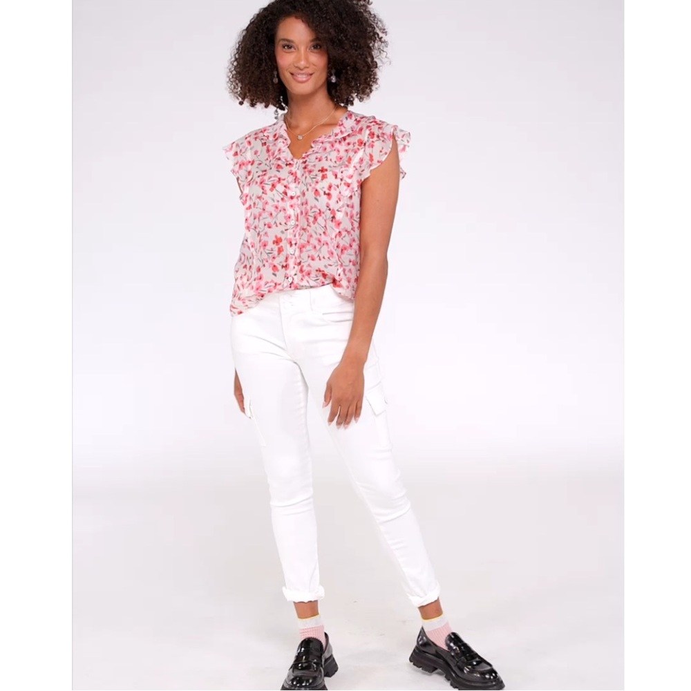 CAbi -Skinny Cargo Jeans - NWT - size 8